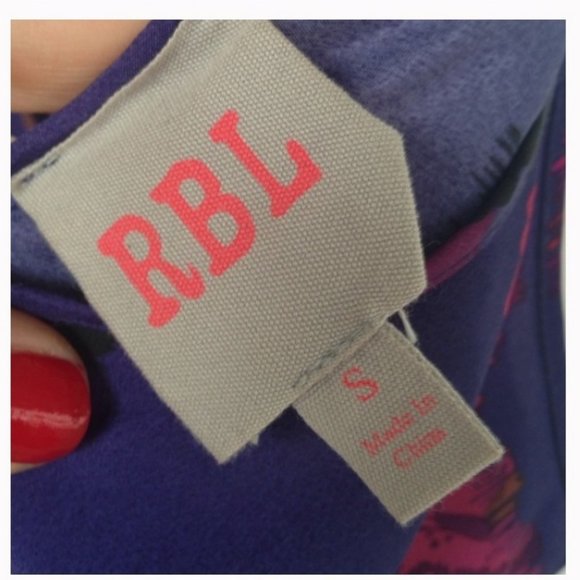 Rory Beca Tank Top Small Purple Pink Spaghetti Strap Womens Night Out - Picture 5 of 7